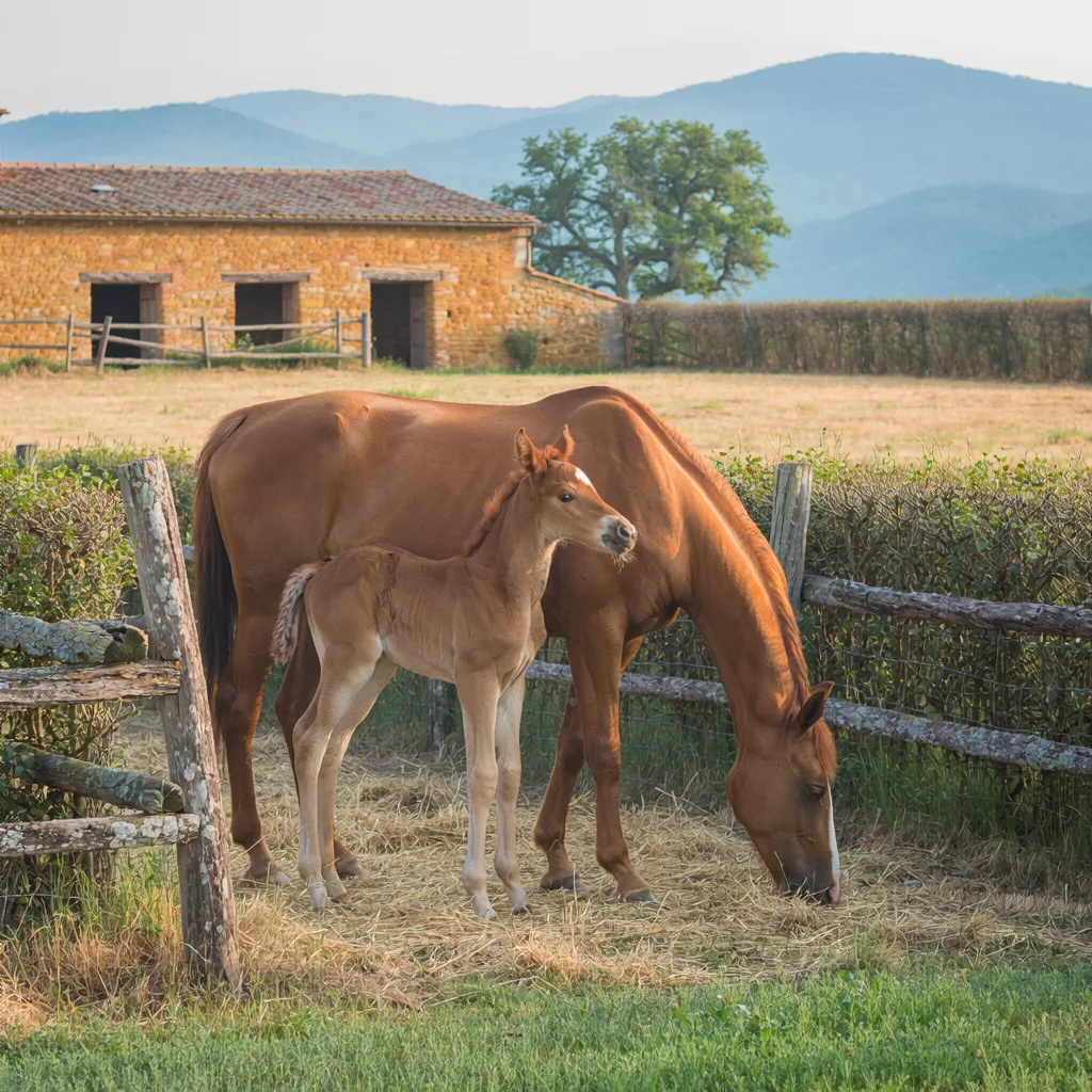 Élevage de chevaux, Haras des Sables, Sermérieu